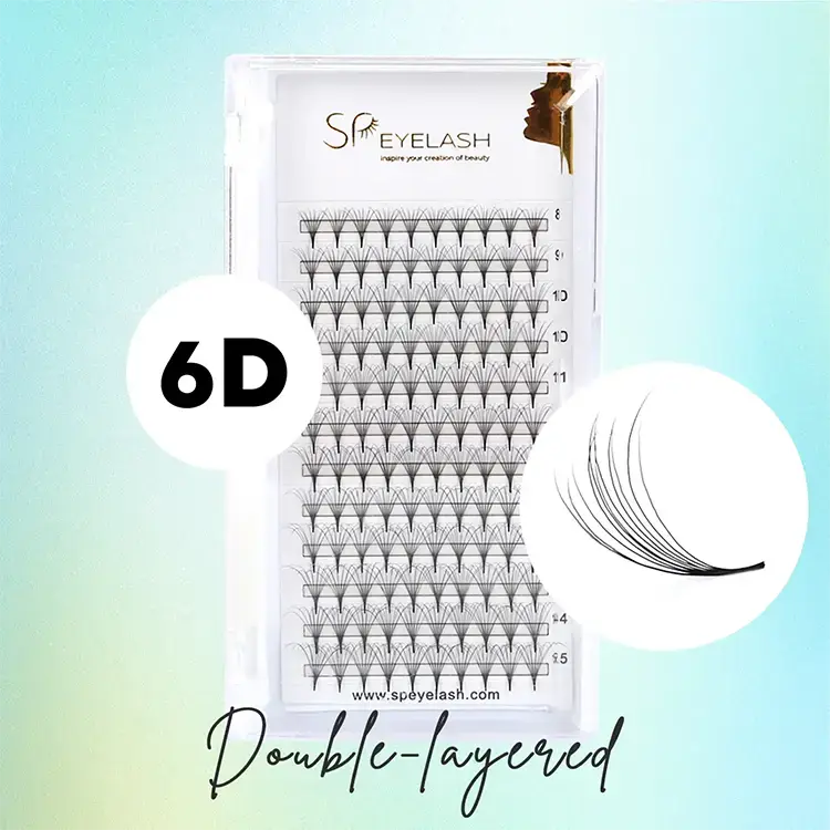 6D Çift Katmanlı Camellia Fanları