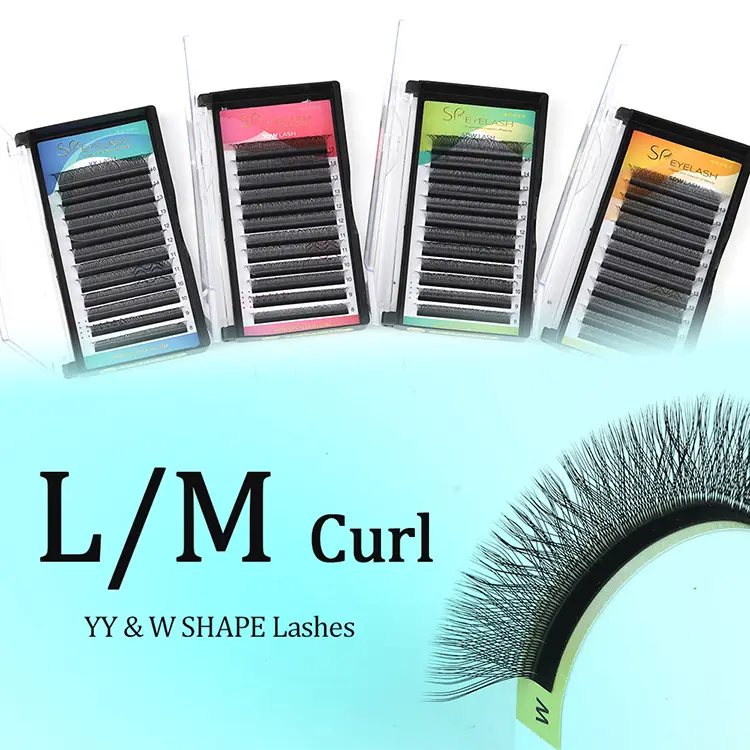L Curl w kirpik uzantısı